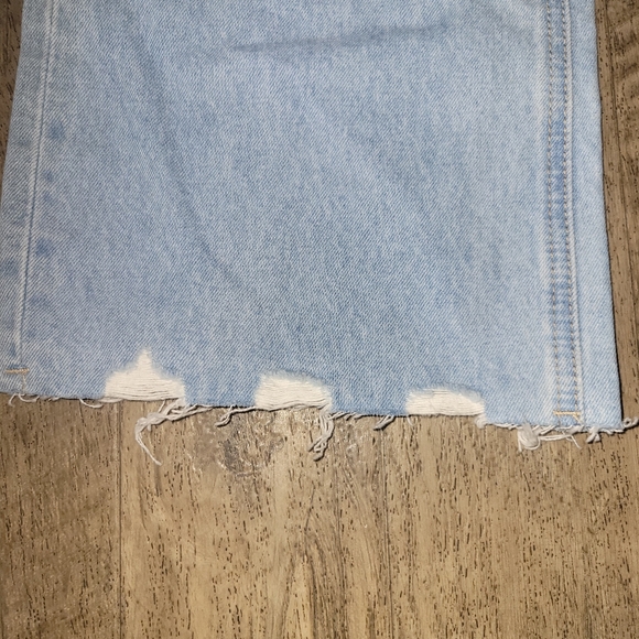 flying monkey jeans Womens Size 25 NWT Distressed High Rise   Black Label - Picture 2 of 14